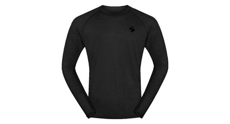 Maillot manches longues sweet protection hunter merino noir