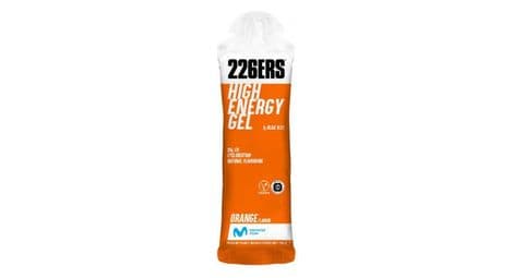 Gel energetique 226ers high energy bcaas orange 76g