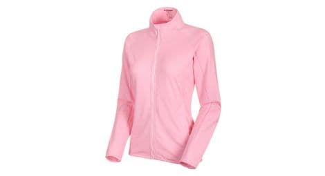 Veste thermique femme mammut nair rose