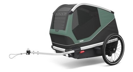 Thule Bexey L (grande) Rimorchio per biciclette per animali Hazy Green