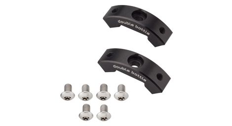 Adaptateur Double pour Porte-Bidon Wolf Tooth B-RAD Double Bottle Adapter Noir