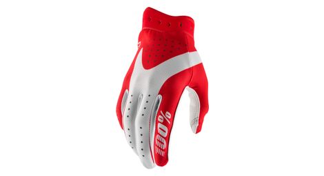 Guantes largos 100 % iTrack rojos