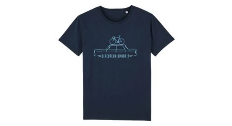 T-Shirt Manches Courtes Çois 'Directeur Sportif' Bleu