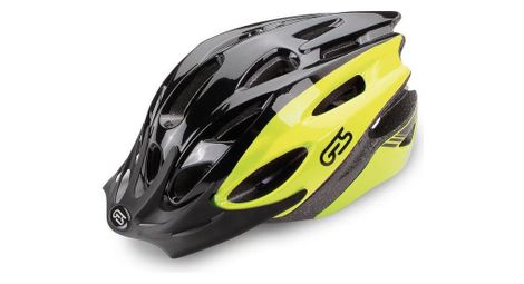 Casque de vélo rocket taille 54/58 jaune et noir