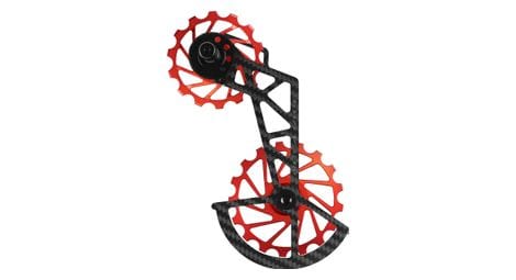 Chape de dérailleur nova ride shimano ultegra / dura-ace 12 vitesses rouge