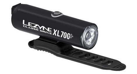 Éclairage avant lezyne classic drive xl 700+ noir