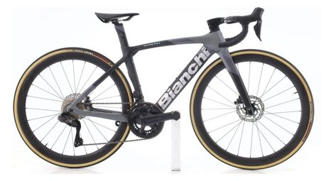 Bianchi Oltre Xr4 Carbone Di2 12V Gris Velo De Route Bianchi Tres Bon Etat