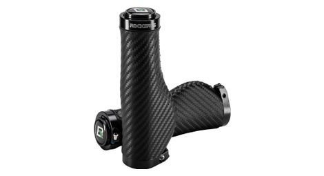 Poignées de vélo Rockbros Torsadées Ergonomiques Antidérapantes - Noir