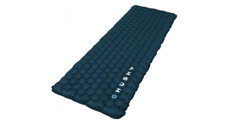 Matelas de couchage gonflable Husky Flippy 8.5 - Valeur R 6 - Bleu foncé