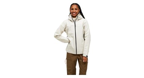 Veste Imperméable Peak Performance Hike Gore-Tex 3L Beige Femme