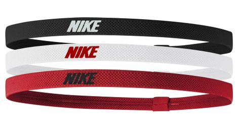 Cinta de la cabeza nike 2.0 elastic headband negro rojo