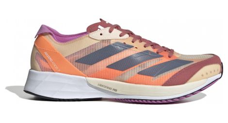 Chaussures Running adidas running adizero Adios 7 Orange Violet Femme