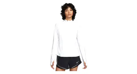 Nike run division grey women's 1/2 zip top