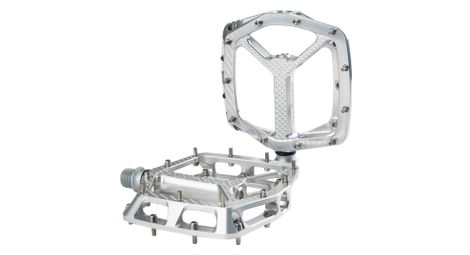 Paire de pedales hope f22 argent