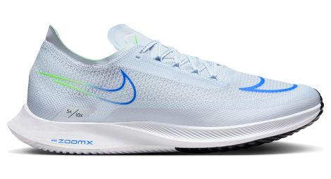 Nike zoomx streakfly running shoes white green blue 44.1/2