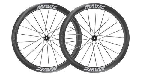 Juego de ruedas Mavic Comete 50 700 mm | 12x100 - 12x142 mm | Centerlock | Negro/Gris