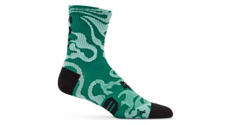 Chaussettes fox 6 ranger frequency vert