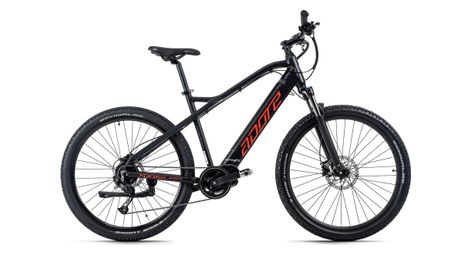 Vtt semi rigide électrique 27,5 adore xpose rouge-noir 250 watt li-ion 36v/14 ah/504 wh 9 vitesses