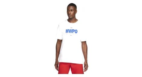 Camiseta nike dri-fit 'hwpo' blanco azul