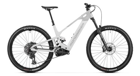 Bicicleta eléctrica de montaña con suspensión total Mondraker Scree S600 Sram 12V 600Wh Bosch 100Nm 29'' Blanco 2026