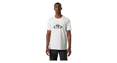 Camiseta helly hansen nord graphic blanca