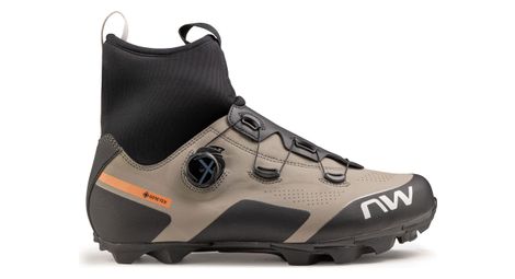 Chaussures vtt northwave celsius xc gore-tex beige/noir