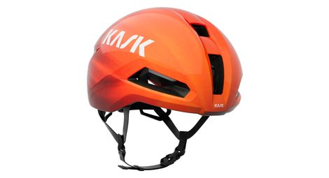 Casque kask nirvana mat orange/rouge