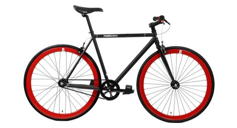 Fabricbike original -  vélo fixie 28  matte black et red