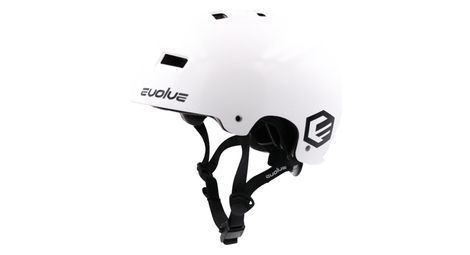 Casque evolve curb evo glossy white