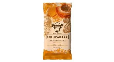 Chimpanzee barrita energética 100% natural albaricoque 55g vegan