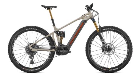 Vtt electrique tout suspendu mondraker crafty rr sram gx eagle 12v 750 wh 29 beige gris graphite