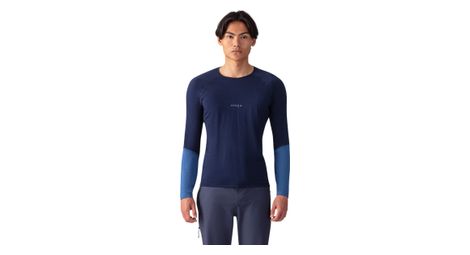 ayaq mefonna merinos blue long sleeve jersey