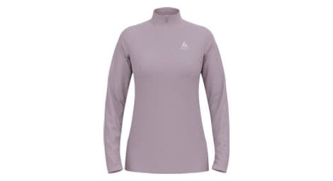 Jersey odlo essentials light 1 2 zip gris para mujer