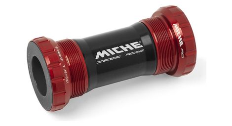Platos y bielas miche evo max rd ita ceramicspeed rojo / negro