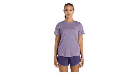 Maillot Manches Courtes New Balance RC Essential Violet Femme