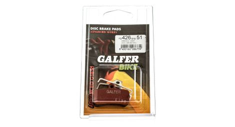 Galfer plaquettes shimano saint/ zee métallique advanced g1851