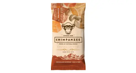 Chimpanzee energy bar 100% natural cashew caramel 55g senza glutine