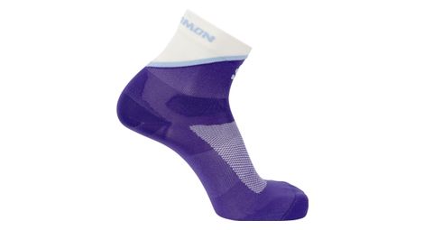 Chaussettes Salomon Pulse Ankle Bleu/Blanc