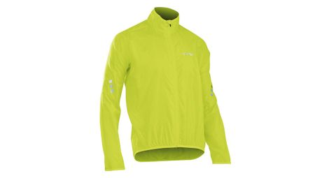 Veste manches longues northwave vortex 2 jaune fluo