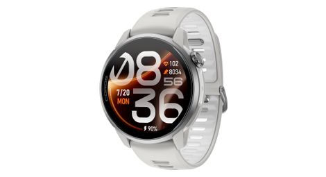 Orologio GPS Coros Pace 4 Pro con cinturino in silicone bianco