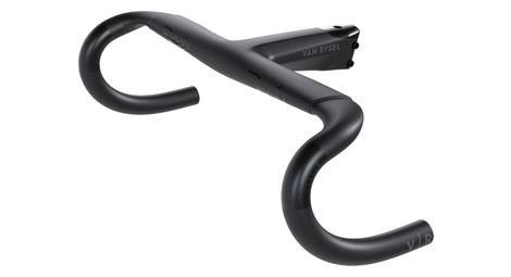 Set manubrio/attacco manubrio Van Rysel VR RCR-R Pro 380 mm Nero