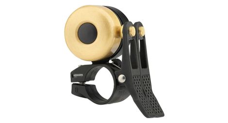 Sonnette de vélo en alliage de cuivre noir