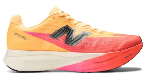 new balance fuelcell supercomp elite v5 orange pink men s running shoes