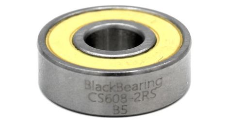 Black bearing ceramic 608-2rs 8 x 22 x 7 mm