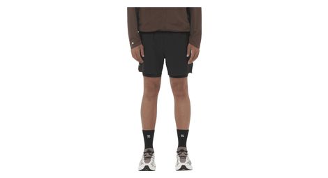 Short 2-en-1 Salomon Sense Aero Trail 5in Noir Homme