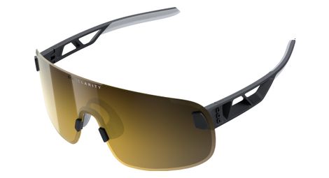 Poc elicit uranium black / clarity road partly sunny gold occhiali da sole