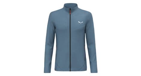 Polaire salewa puez waffle hybrid bleu