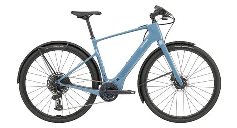 Cannondale tesoro neo carbon 2 elektrische stadsfiets sram apex/nx 12s 400wh 700mm blauw