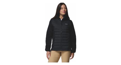 Chaqueta de pluma Columbia Hybride Juniper Peak Negro, Mujer
