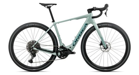 orbea denna h40 electric gravel bike shimano cues 11s 420 wh 700 mm blue stone escape green 2026